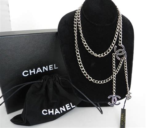 chanel silver chain belt|Chanel belt size chart.